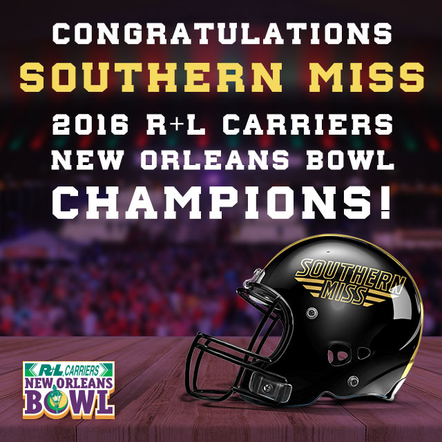 Southern Miss new orleans bowl