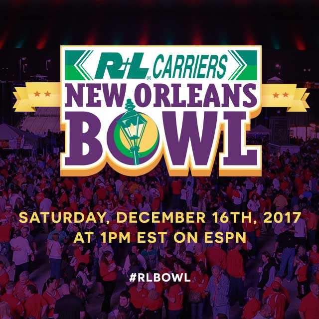 2017 R+L Carriers New Orleans Bowl