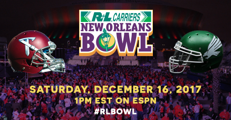 2017: R+L Carriers New Orleans Bowl: North Texas vs Troy